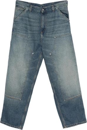 Carhartt Work in Progress Panelled Jeans - Heren - Loose Fit Jeans - Blauw - S - Katoen - Jeans