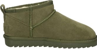 Colors Of California Gezellige Winterlaarzen voor Vrouwen - Dames - Winterlaarzen - Groen - 40 EU - Schoenen