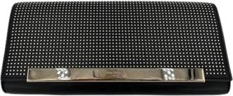 Saint Laurent Pre-owned Leren Clutch - Dames - Vintage Clutch - Zwart - ONE Size - Leer - Vintage