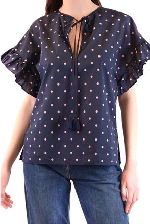 P.A.R.O.S.H. Shirt - Dames - Blouses - Blauw - XS - Overhemden