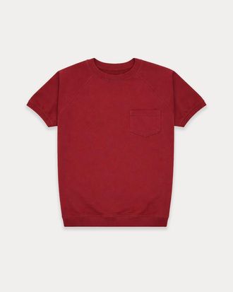 Fortela Highway Short-Sleeve Brushed Jersey Sweatshirt in Purple at Nordstrom, Size X-Large Eu