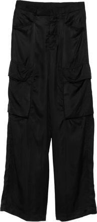 Rick Owens Pantaloni con tasca cargo - Nero