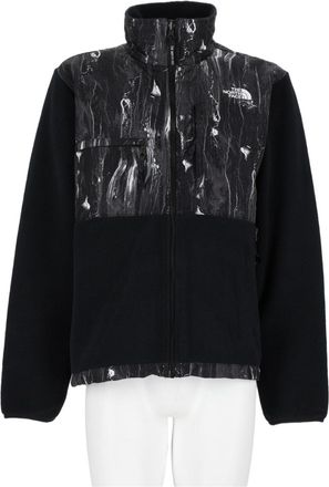 The North Face Black Marbled High Collar Jacket