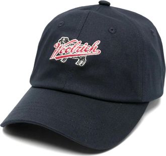 Woolrich Caps, male, Blue, Size: ONE SIZE Logo Baseball Cap