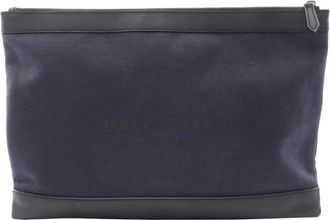 Balenciaga Pre-owned Balenciaga Canvas Navy Clip Clutch L Ladies DK3GPJCNYSJJPGIR