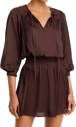 Rails Kari Mini Dress In Espresso