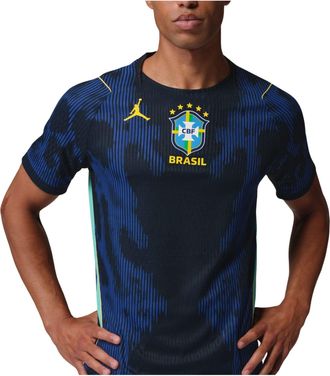 Nike Jordan Air Jordan Brazil 2026 Match Away Aero-FIT Authentic Jersey Royal Black IU1074-417