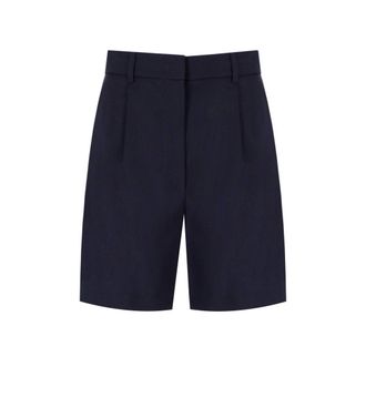 Max Mara Nabulus Blue Bermuda Short