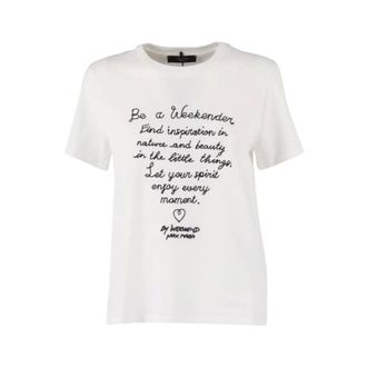 Max Mara T-Shirts, female, White, Size: XS T-shirt