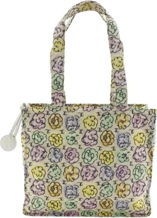 Chanel Pre-owned Tote Bags, female, Beige, Size: ONE SIZE Pre-owned Vintage Tote Bag