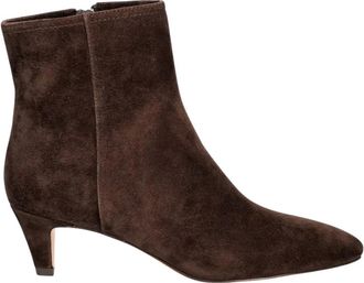 Twinset Enkellaarsjes - Dames - Schoenen - Bruin - Maat: 37 EU Su&egrave;de
