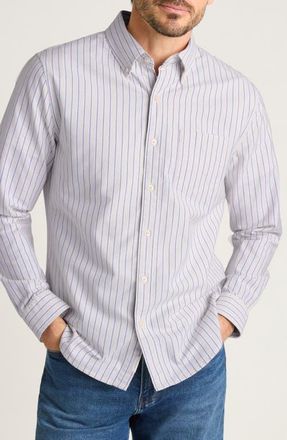 Bonobos Everyday Slim Fit Stripe Cotton Button-Down Oxford Shirt in Dexter Oxford Stripe C10 at Nordstrom, Size Xx-Large