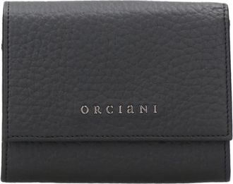 Orciani Leren Enveloppe Portemonnee - Dames - Portefeuilles - Zwart - ONE Size - Leer - Accessoires