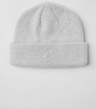 Alo | Notable Beanie Hat in Athletic Heather Grey