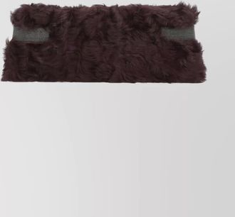 Brunello Cucinelli na fur clutch bag