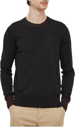 Trussardi Maglia - Heren - Ronde hals truien - Zwart - XL - Truien & Vesten