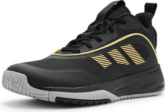 adidas Own The Game 3.0 Basketball Shoes Mens Basketball Shoes Black/Gold Metallic/Solid Grey : 11.5 D - Medium, Textile