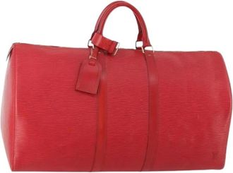 Louis Vuitton Pre-owned Weekend Bags, female, Red, Size: ONE SIZE Pre-owned Boston Bag