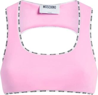 Moschino Top in Lycra - - Tops - Donna - Rosa - M