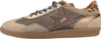 Cetti C1385 Inv 26 Deportivo - Dames - Sneakers - Bruin - 38 EU - Leer - Schoenen