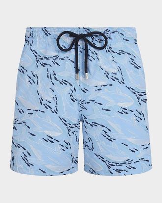 Vilebrequin Men & apos;s Mistral Nylon Swim Trunks