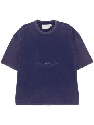 Off Duty Furi T-shirt - men - Cotton - M - Purple
