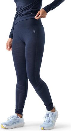 Smartwool Womens Intraknit AS Merino Base Layer Bottoms Blue XS