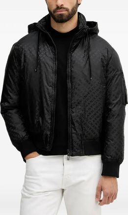A|X Armani Exchange Piumino con logo - Nero