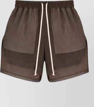 Rick Owens sheer boxer shorts relaxed silhouette