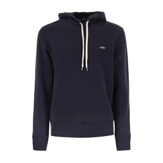 Autry Heren, Sweatshirts & Hoodies, Blauw, Maat: XL Katoen