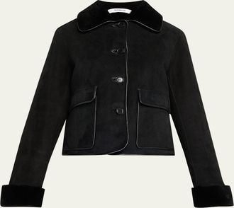 Fleurette Rowan Shearling Barn Jacket