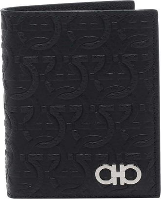 Ferragamo Black Gancini Wallet