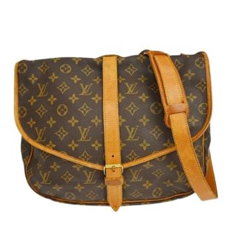 Louis Vuitton Pre-owned Saumur Handbag - unisex - Louis Vuitton Vintage - Vintage Cross Body Bags - Brown - ONE SIZE - Pre-owned