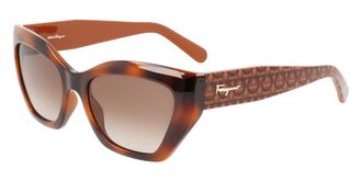 Ferragamo SF 1043S 238 Mens Sunglasses Tortoiseshell Size 54