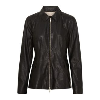BTF-CPH Soft Jacket Skind - Dames - Leren en Su&egrave;de Jassen - Zwart - XL - Leer - Jassen