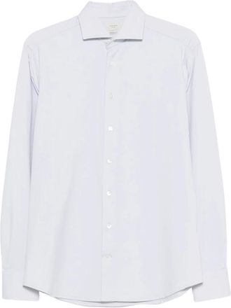 Traiano Rossini Radical Shirt - Heren - Casual Overhemden - Blauw - 2XL - Polyester - Overhemden