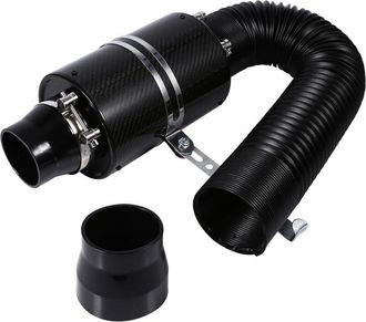 OEM Kit De Inducci&oacute;n De Filtro De Aire, Kit Universal Para Coche, Filtro De Aire Fr&iacute;o De Fibra De Carbono De 3, Tubo De Entrada De Alimentaci&oacute;n, Manguera 