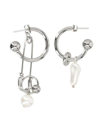 Justine Clenquet Ryder earrings - Silver