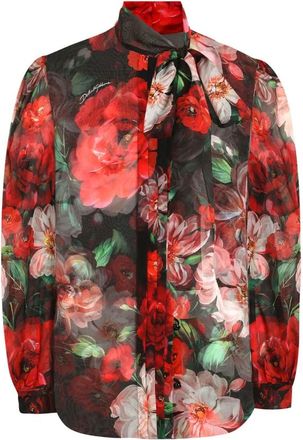 Dolce & Gabbana Stijlvol Shirt met Uniek Ontwerp - Dames - Overhemden - Veelkleurig - L - Overhemden