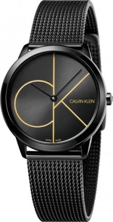 Calvin Klein Minimalistisch Horloge - Dames - Horloges - Zwart - ONE Size - Accessoires