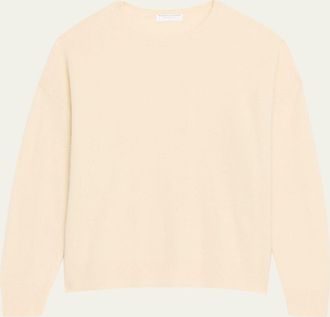 Majestic Filatures Fuzzy Ultra-Soft Crewneck Sweater