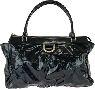 Gucci Black Handbag Tote Bag (Pre-Owned)