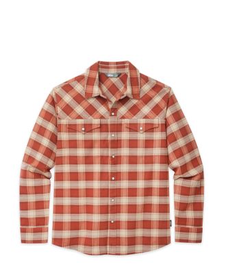 Stio Mens Slipstone Midweight Flannel Shirt