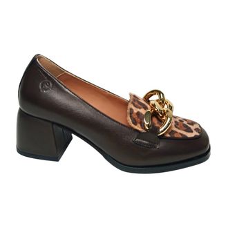 Pollini Pumps, female, Brown, Size: 10 US Mocassini Nappa