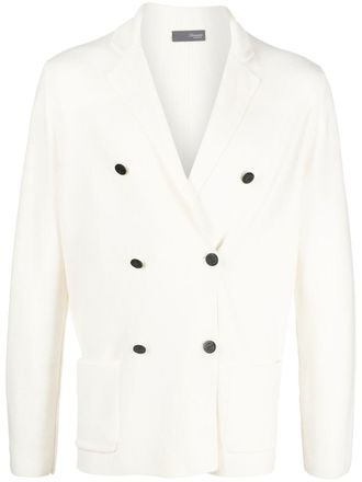 Drumohr Cardigan doppiopetto - Bianco