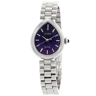 Citizen L Rainell Eco-Drive Purple Dial Ladies Watch EM1200-55X