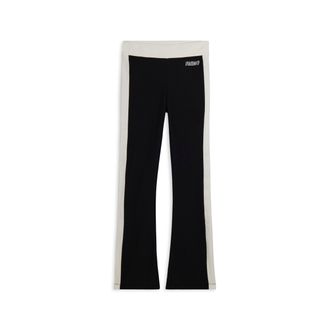 Freddy Pantaloni slim flare in felpa con bande laterali