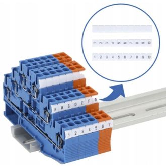 OEM Marcadores Marcadores 71-80 Para Conectores Zug Pt/st