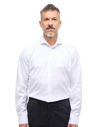 Eterna overhemd Slim Fit wit cutaway boord