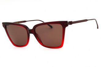 Ferragamo SF2036S 615 Gradient Transparent Dark Red/Brown